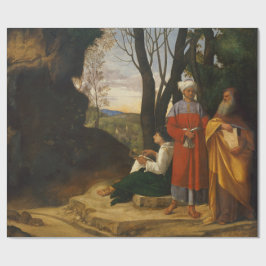 Die drei Philosophen (Weisen) (von Giorgione) Geschenkpapier