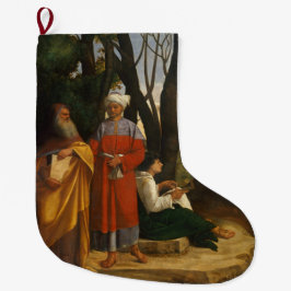 Die drei Philosophen (Weisen) (von Giorgione) Großer Weihnachtsstrumpf
