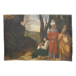 Die drei Philosophen (Weisen) (von Giorgione) Kissenbezug