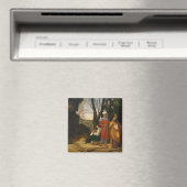 Die drei Philosophen (Weisen) (von Giorgione) Magnet (In Situ (Geschirrspüler))