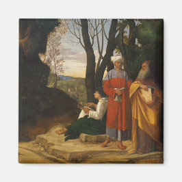 Die drei Philosophen (Weisen) (von Giorgione) Magnet