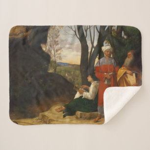 Die drei Philosophen (Weisen) (von Giorgione) Sherpadecke