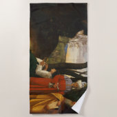 Die drei Philosophen (Weisen) (von Giorgione) Strandtuch (Vorderseite)