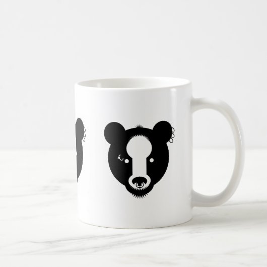 Die drei Punk-Bären Kaffeetasse (Rechts)