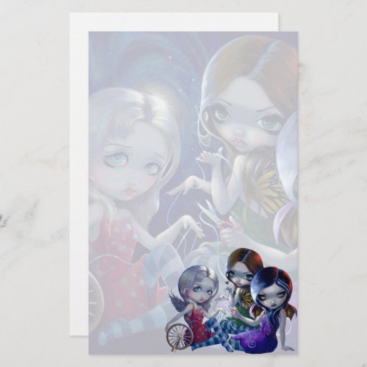 "Die drei Schicksals-" Briefpapier (Vorne/Hinten)