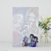 "Die drei Schicksals-" Briefpapier (Stehend Vorderseite)