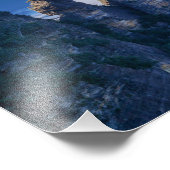 Die drei Schwestern, der Blaue Berg - Foto drucken (Ecke)