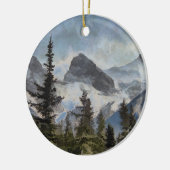 Die drei Schwestern - die kanadischen Rocky Mounta Keramik Ornament (Links)