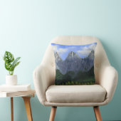 Die drei Schwestern in Canmore, Alberta, Kanada Kissen (Stuhl )