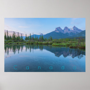 Die drei Schwestern in der Morgendämmerung Poster