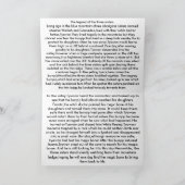 Die drei Schwestern Karte (Innenseite)