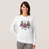 Die drei Schwestern Langärmeliger-T - Shirt (Vorne ganz)