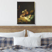 Die drei Schwestern Leinwanddruck (Insitu (Schlafzimmer))