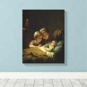 Die drei Schwestern Leinwanddruck (Insitu (Holzboden))