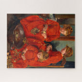 Die drei Schwestern von Leon Frederic Puzzle (Horizontal)