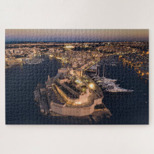 Die drei Städte Valletta-Malta-Flucht Puzzle