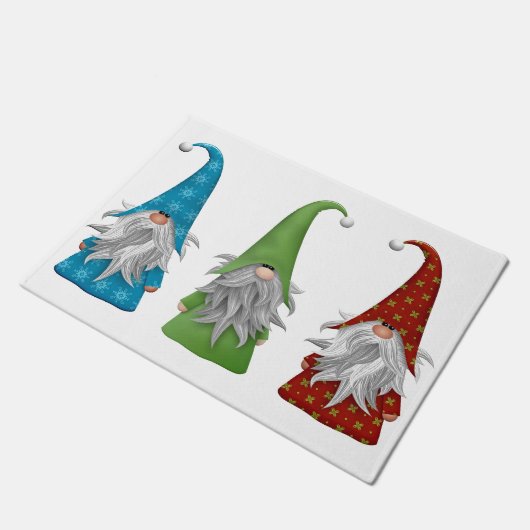 Die drei Sterne Fußmatte (Schrägansicht)