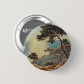 Die drei Strände der Côte d'Azur Button (Vorne & Hinten)