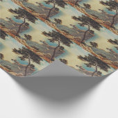 Die drei Strände der Côte d'Azur Geschenkpapier (Ecke)