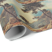 Die drei Strände der Côte d'Azur Geschenkpapier (Rolleneckpunkt)