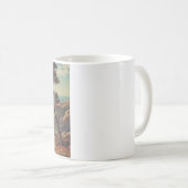 Die drei Strände der Côte d'Azur Kaffeetasse (VorderseiteRechts)