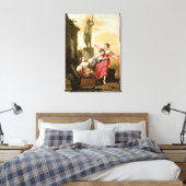 Die drei Töchter der Kultur Leinwanddruck (Insitu (Schlafzimmer))