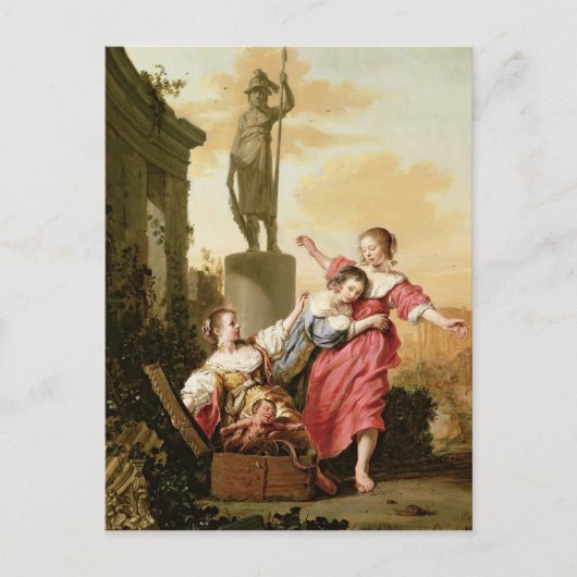 Die drei Töchter der Kultur Postkarte (Vorderseite)