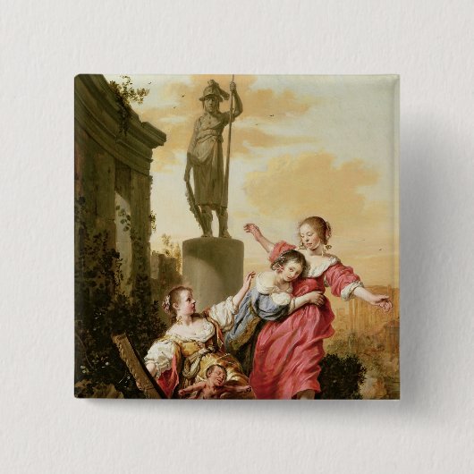 Die drei Töchter von Cecrops Button (Vorderseite)