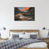 Die drei Türme Leinwanddruck (Insitu (Schlafzimmer))