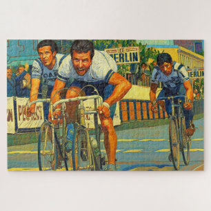 Die Drei-Wege-Sprint Paris-Roubaix 1981 Malerei Puzzle