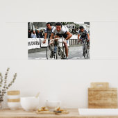 Die Drei-Wege-Sprint Paris-Roubaix 1981 Poster (Küche)
