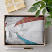 Die drei Weihnachtsstürme Seidenpapier (Geschenk)