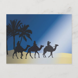 Die drei Weisen aus dem Morgenland Postkarte