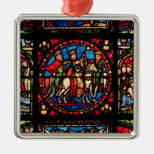 Die drei Weisen Ornament Aus Metall (Vorne)