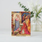Die drei Weisen Postkarte (Stehend Vorderseite)