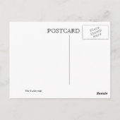 Die drei Weisen Postkarte (Rückseite)