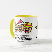 Die drei Welten des Santa's Village, Dundee, IL Tasse (Vorderseite Links)