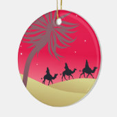 Die drei Wisemen Keramik Ornament (Links)