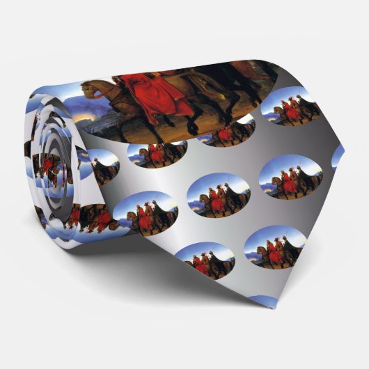 Die drei Wismen Krawatte (Gerollt)