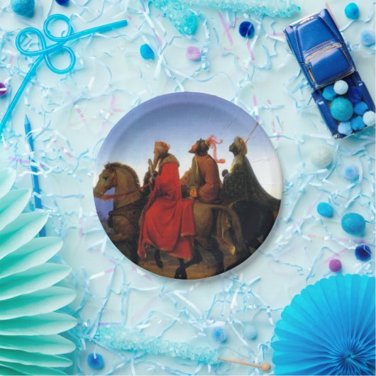 Die drei Wismen Pappteller (Party)