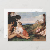 Die drei Zeitalter des Menschen Postkarte (Vorne/Hinten)