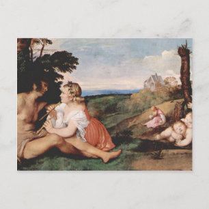 Die drei Zeitalter des Menschen Postkarte