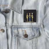 Die Dreiergruppe von Osorkon II, Herrschaft von Button (Beispiel)