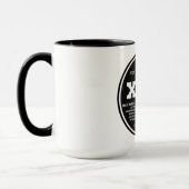 Die Dreifach-X-Kaffee-Tasse Tasse (Links)