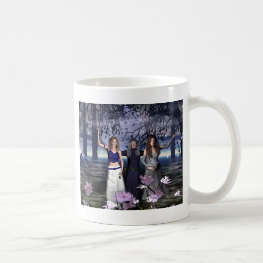 Die dreifache Göttin Kaffeetasse (Rechts)