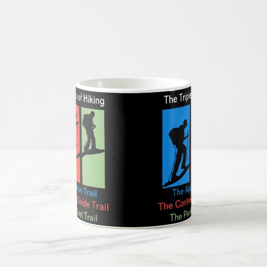 Die dreifache Krone der Tasse des Wanderkaffees (Mittel)