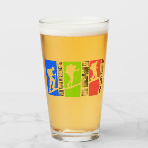 Die dreifache Krone des Wanderglases Glas