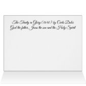 Die Dreifaltigkeit (Innenansicht Horizontal (Oben))