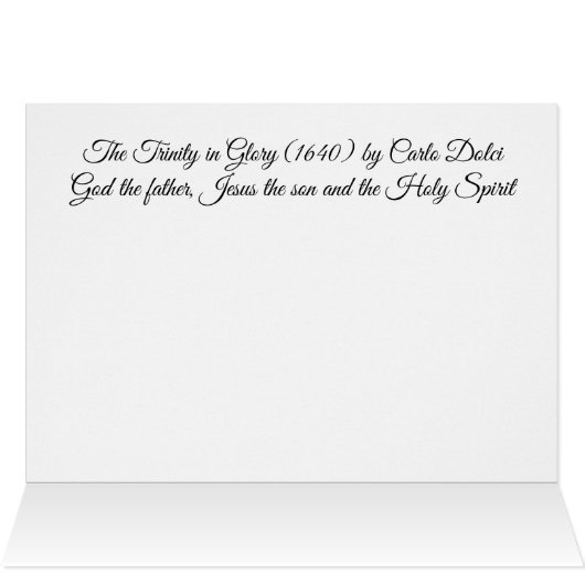 Die Dreifaltigkeit (Innenansicht Horizontal (Oben))