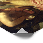 Die Dreifaltigkeit, 1553/54 (Öl auf Leinwand) Poster (Ecke)